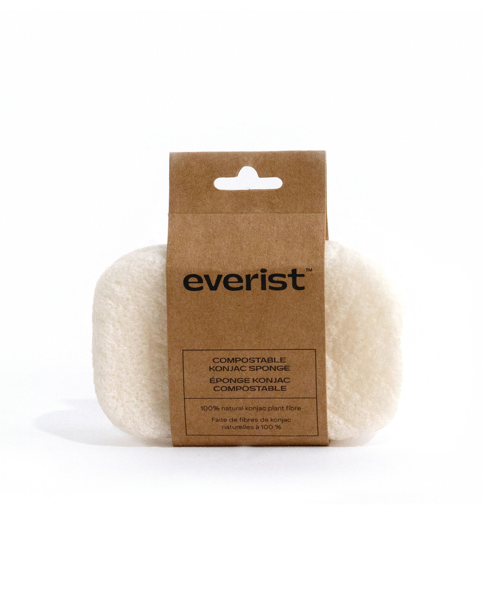 Everist Compostable Konjac Body Sponge