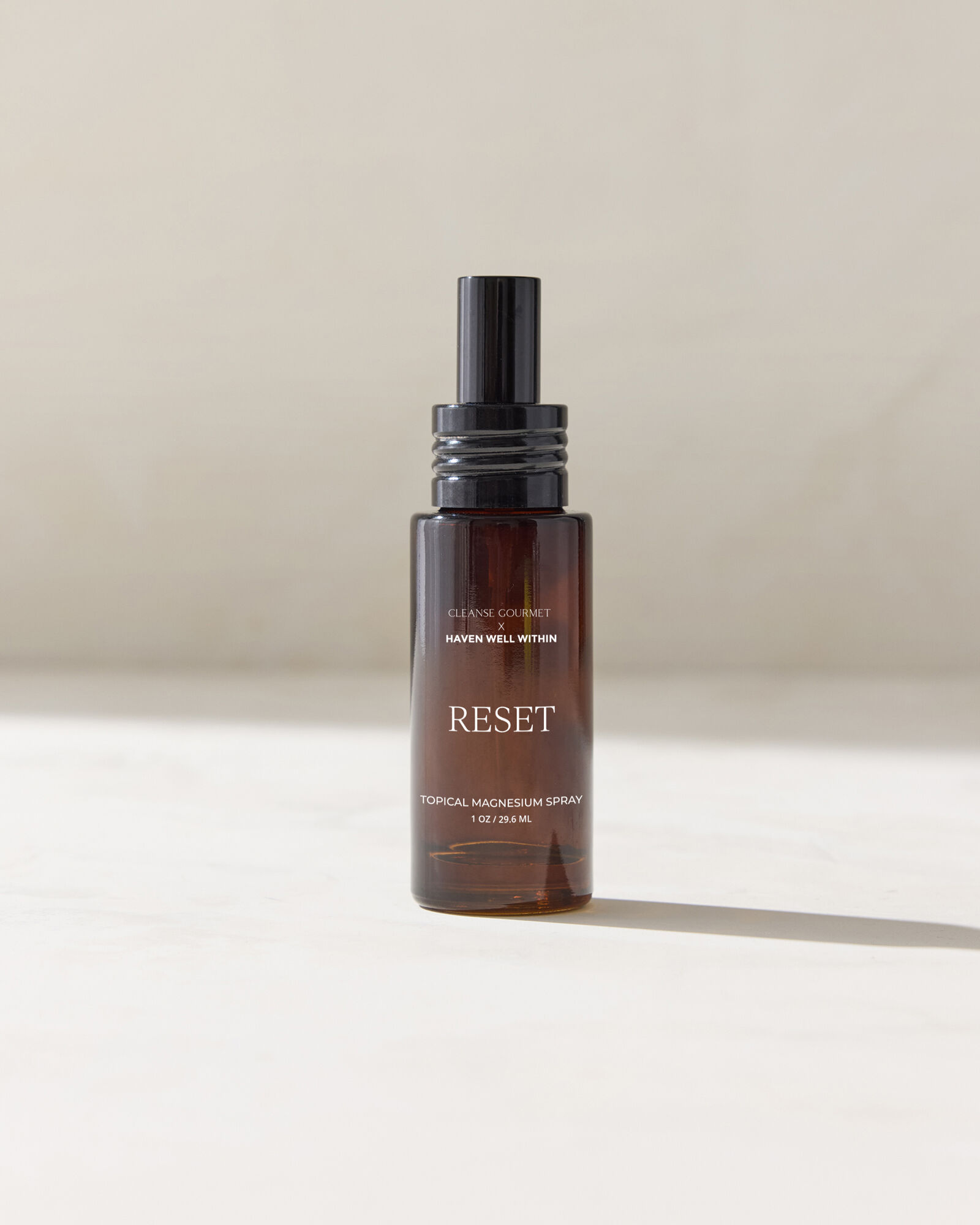 Cleanse Gourmet x Haven Well Within Magnesium Travel Spray