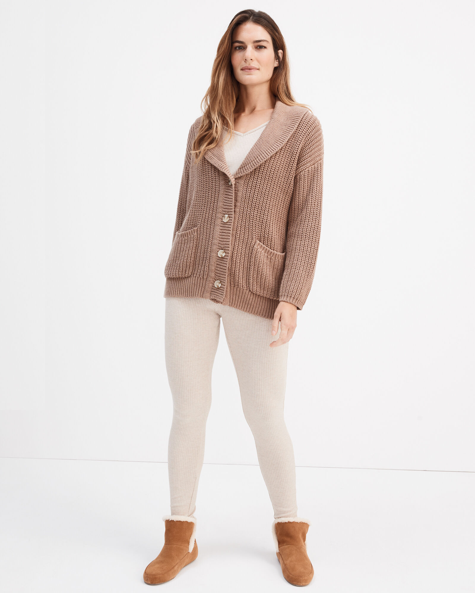 Shawl Collar Cardigan