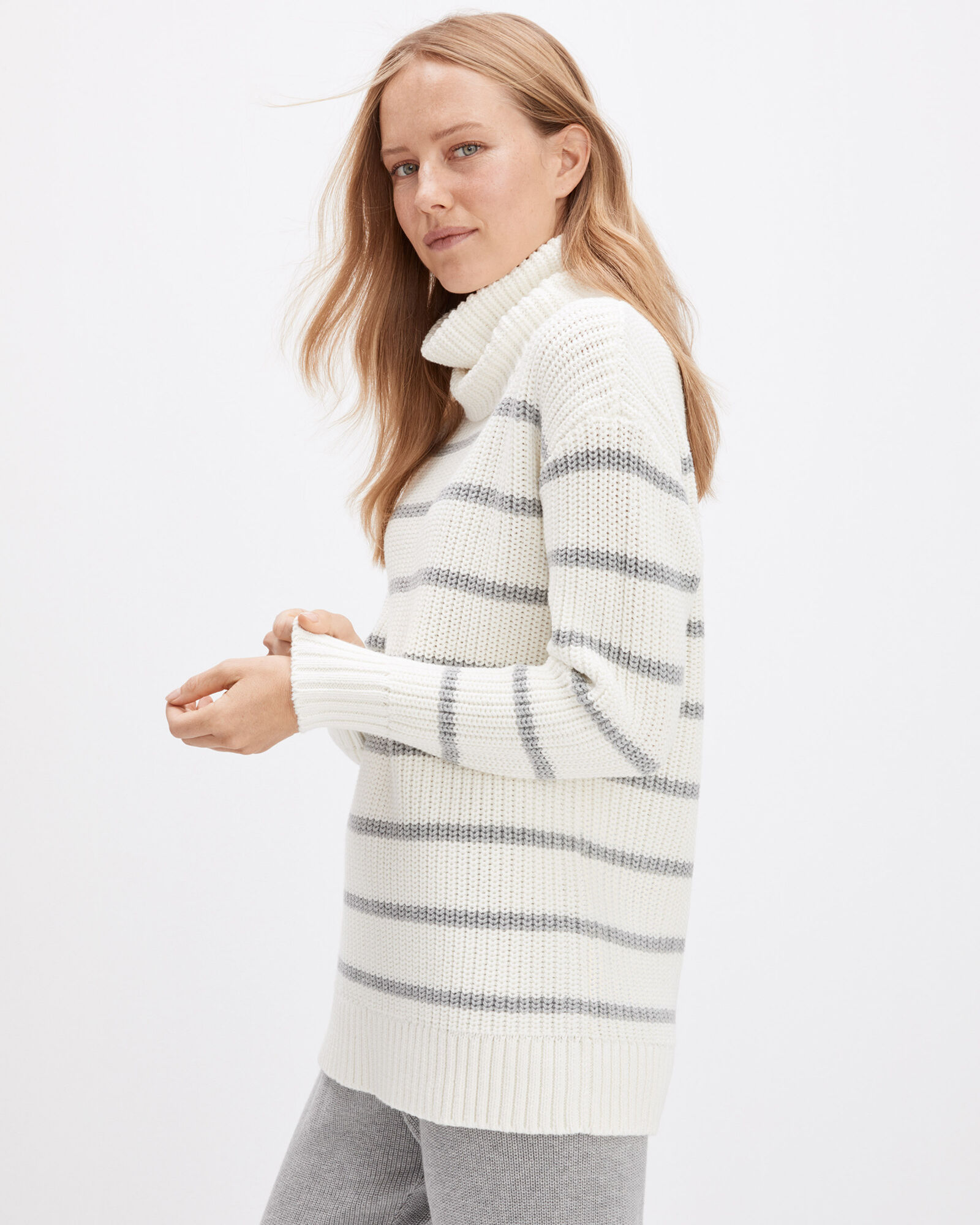 Cotton deals turtleneck tunic