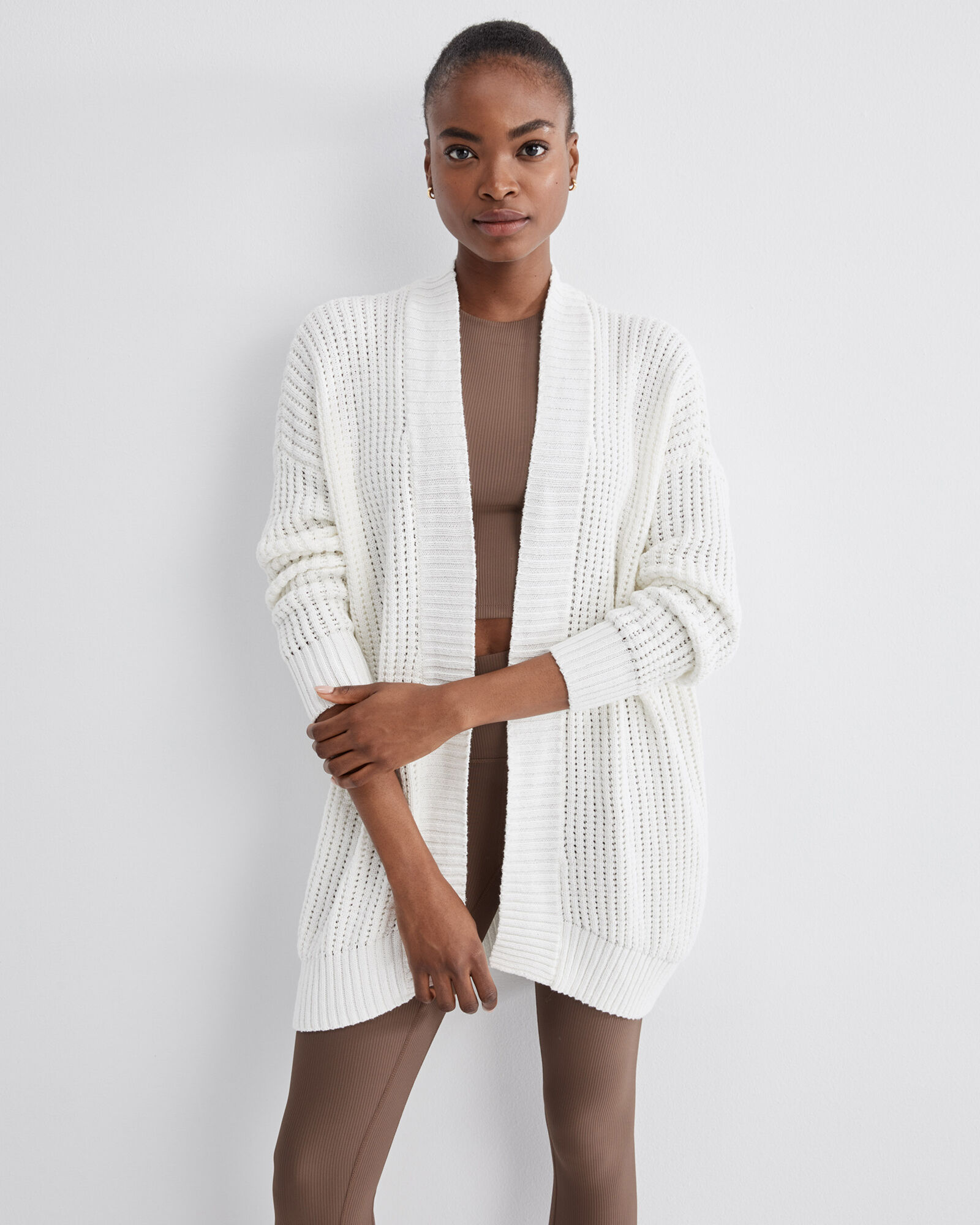 Organic Cotton Cocoon Cardigan