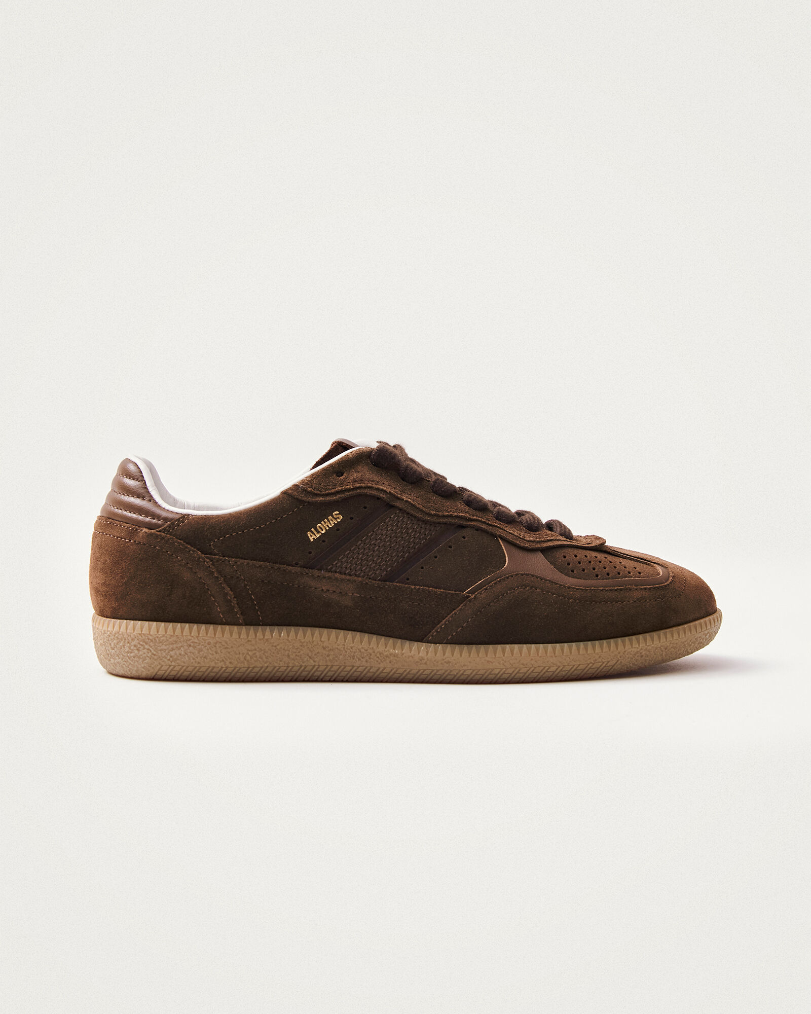 ALOHAS Tb.490 Rife Chocolate Brown Leather Sneakers