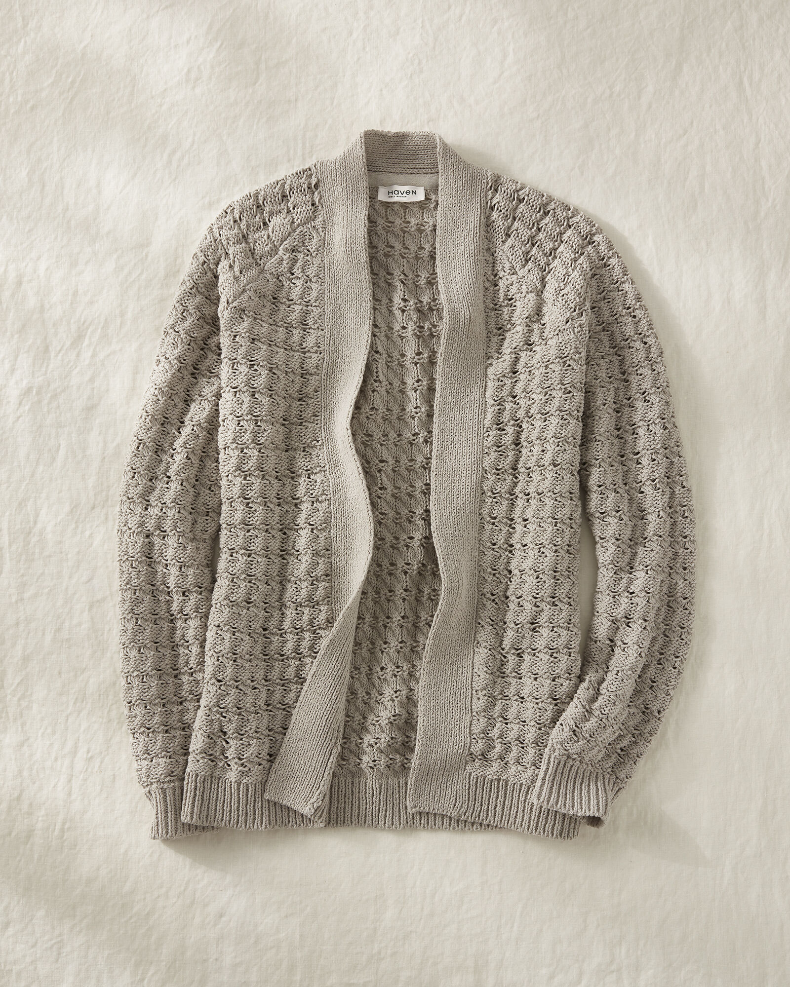 Open Stitch Cardigan Haven Well Within