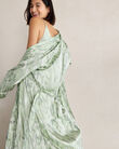 Washable Silk Tulum Print Robe