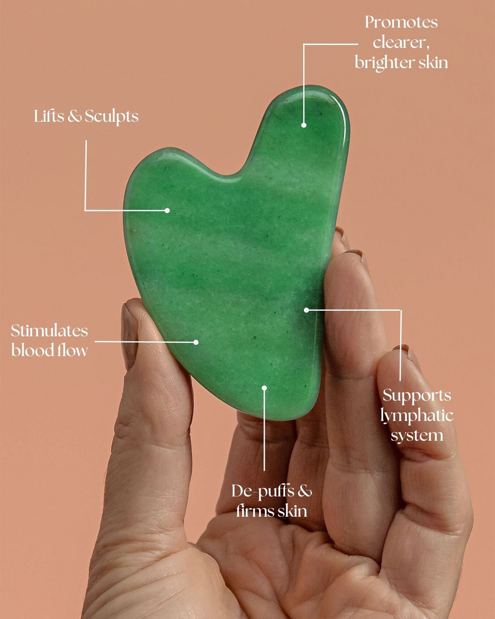 Mount Lai Jade Gua Sha Tool