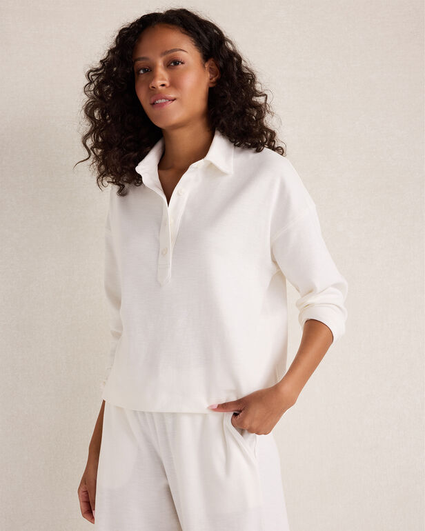 Organic Cotton Slub Interlock Polo