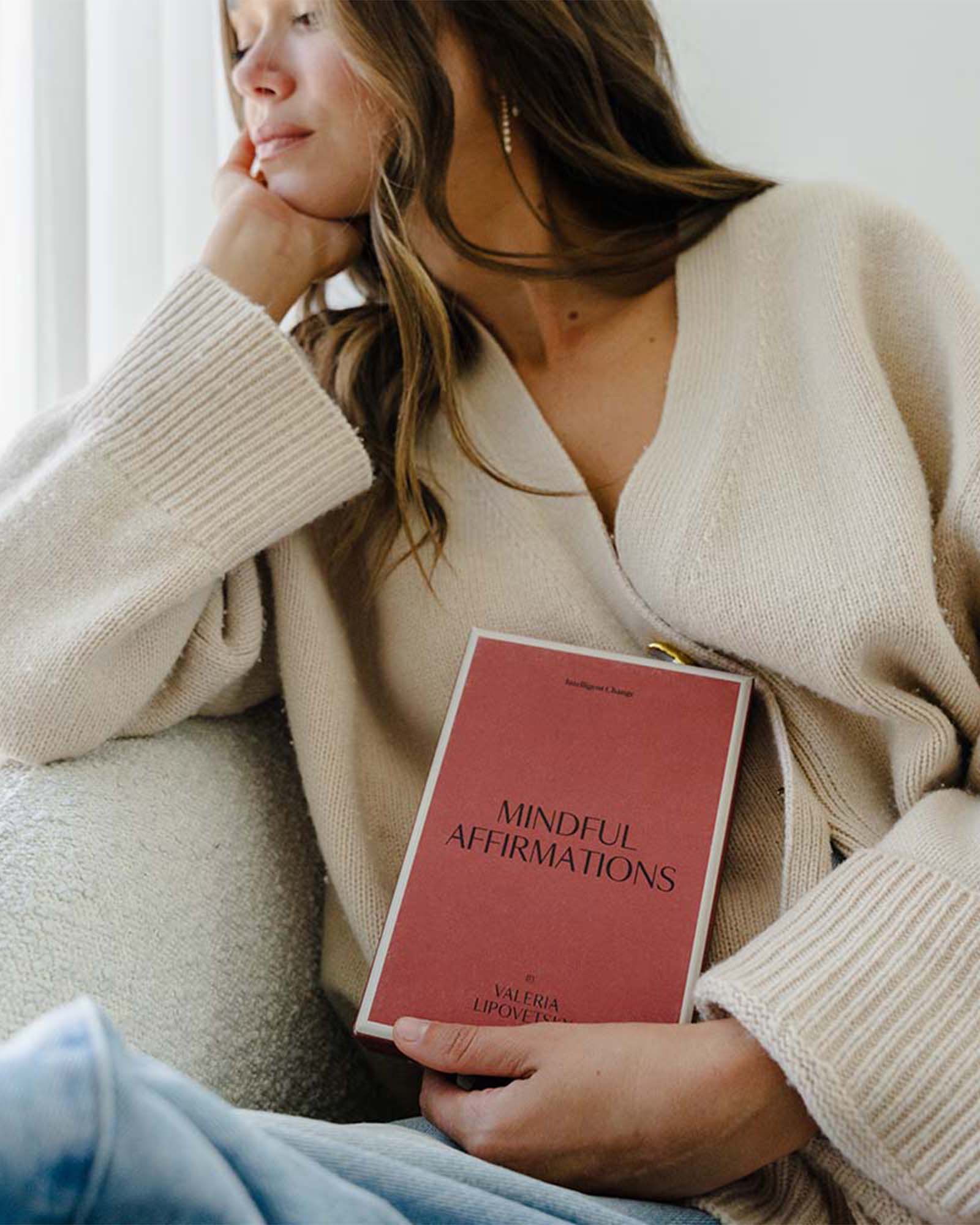 Intelligent Change Mindful Affirmations for Women Cards by Valeria Lipovetsky
