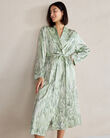 Washable Silk Tulum Print Robe