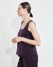 Natural Luxe Curved Hem Tank