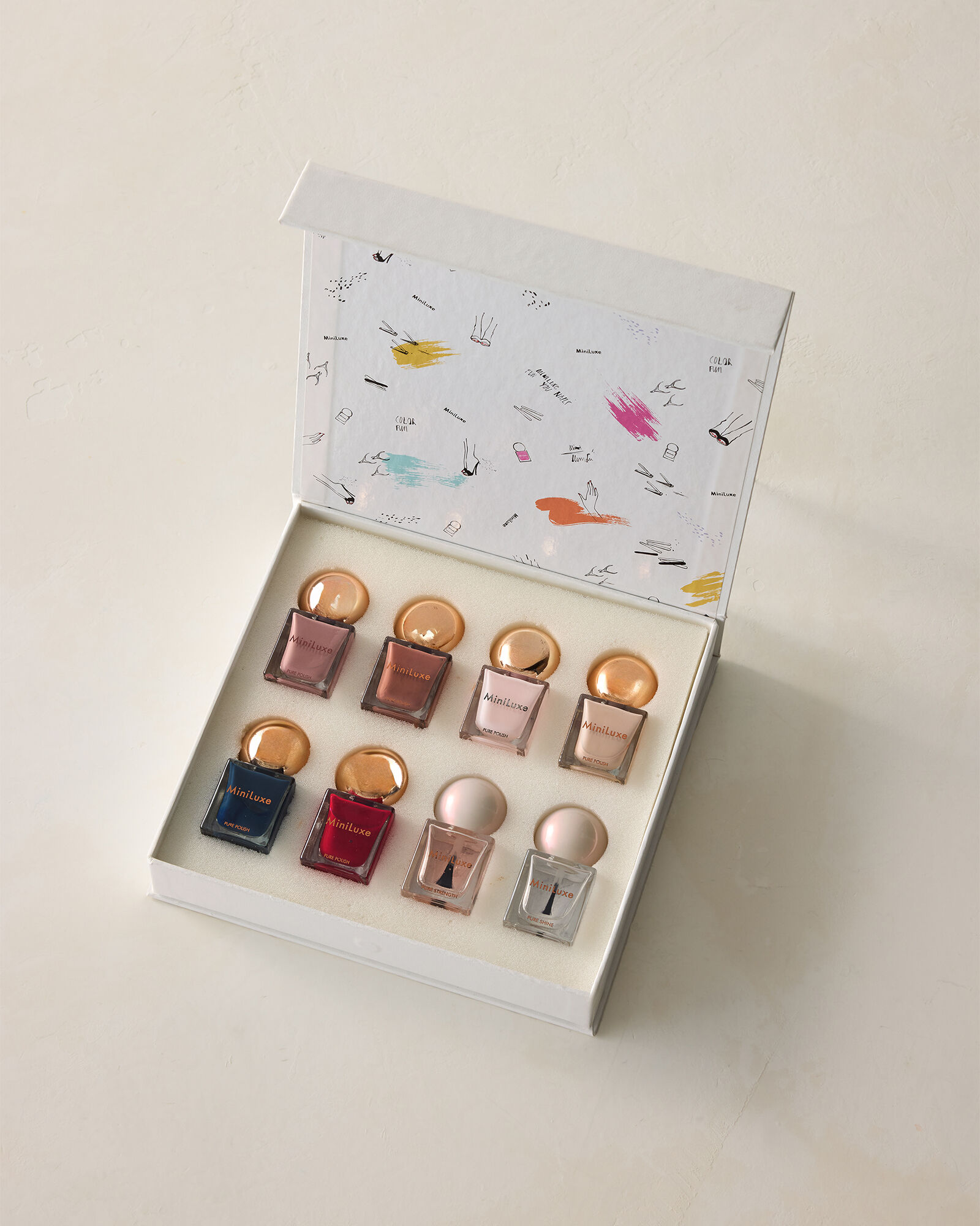 MiniLuxe x Haven Well Within Nail Polish, Set of 8