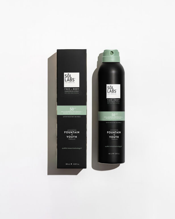 SOL LABS&reg; Natural Mineral Sheer Mist SPF50