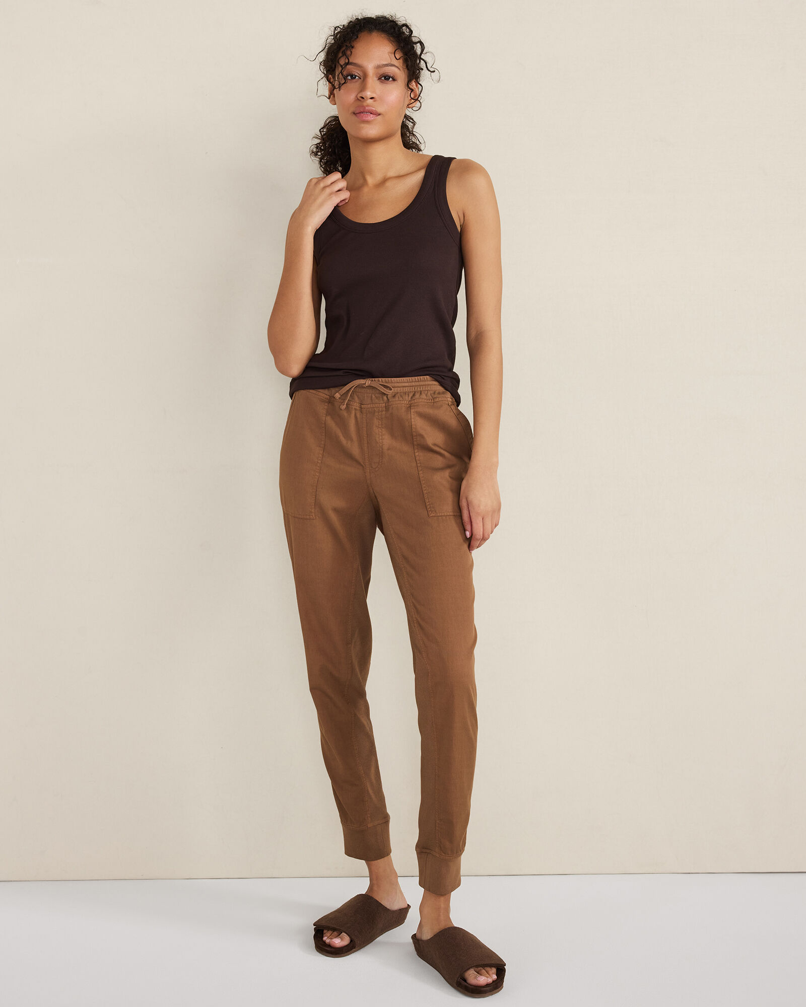 Twill Joggers