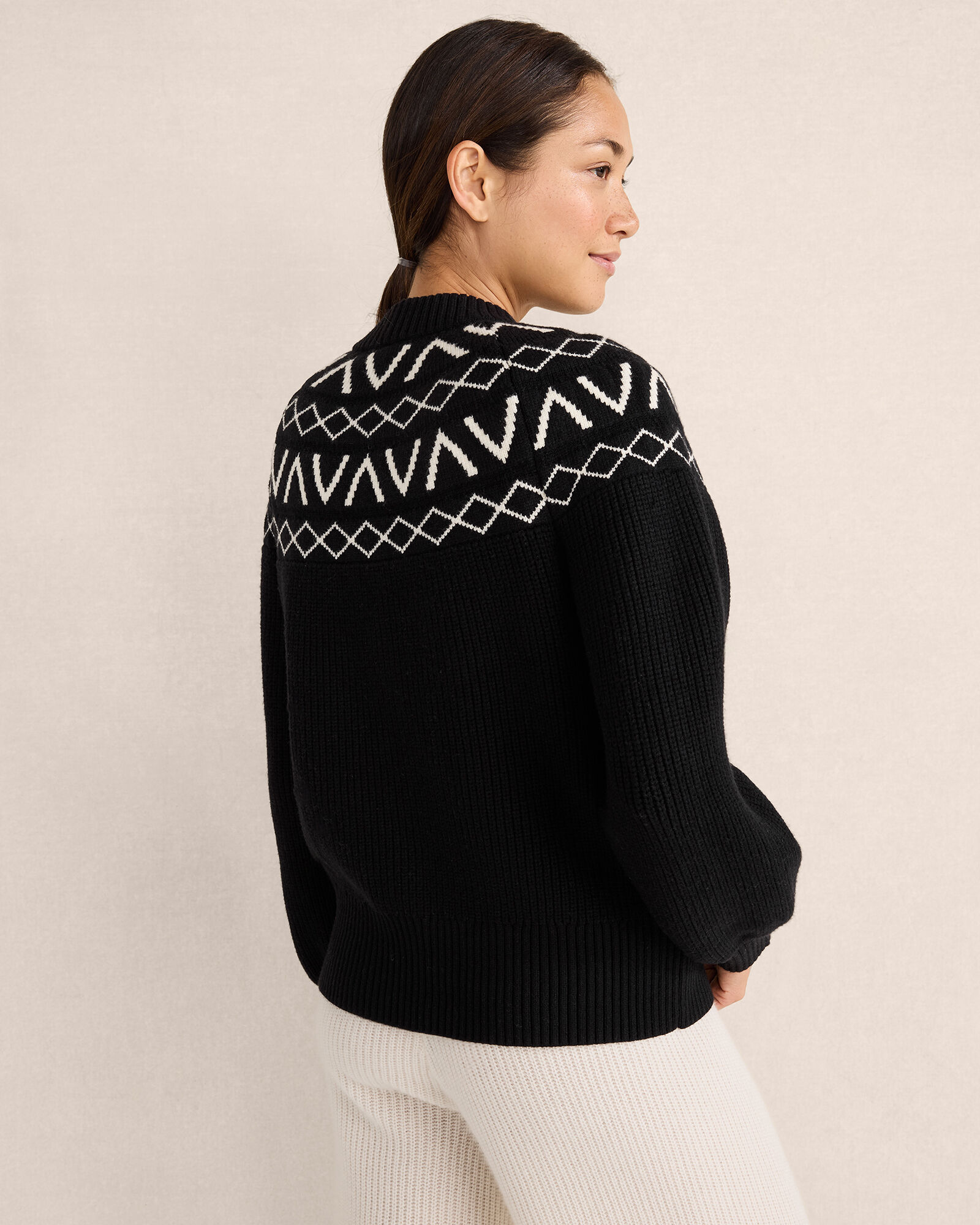 Varley Alys Fairisle Knit Jacket