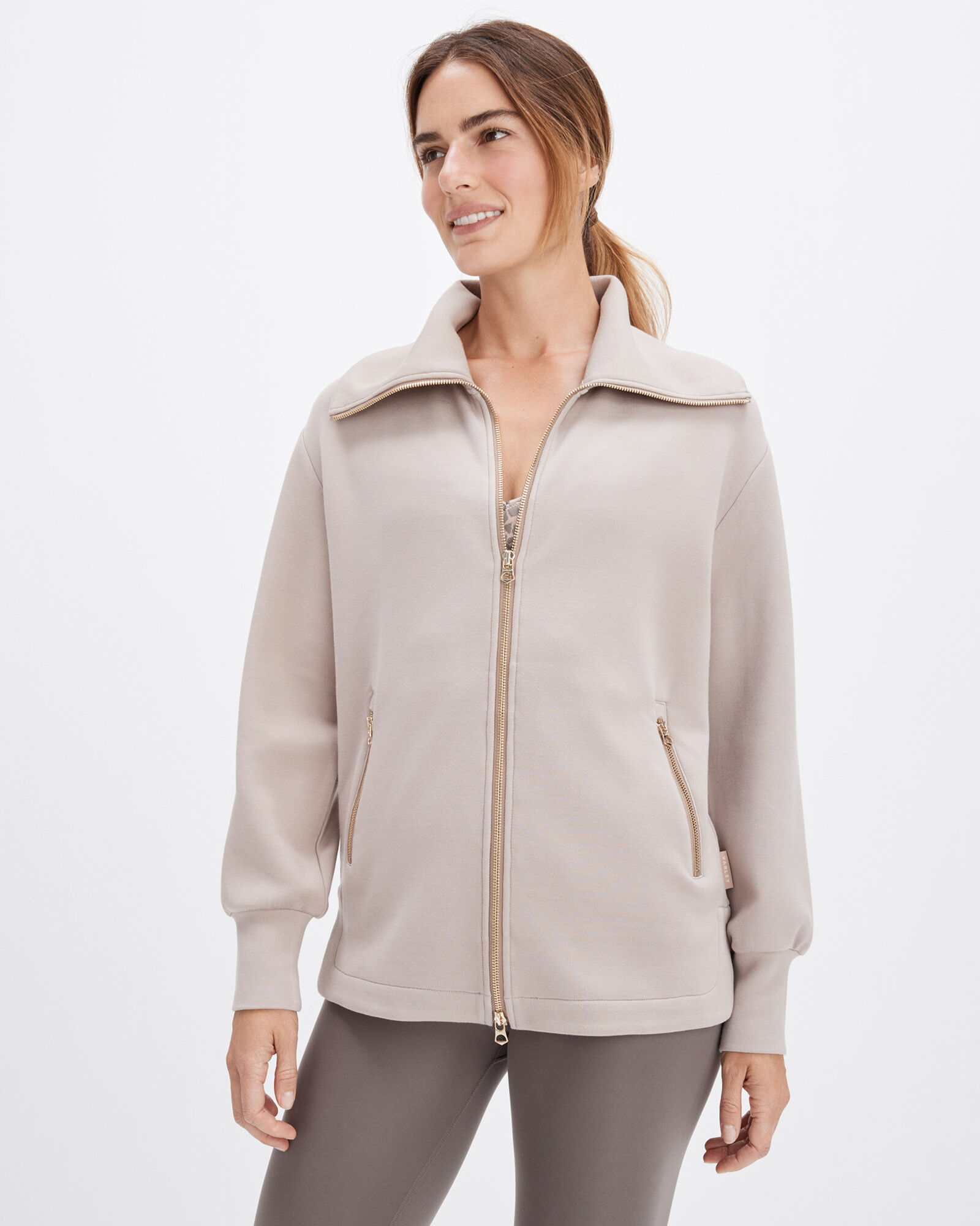 Varley Full Zip Sweatshirt Haven Well Within