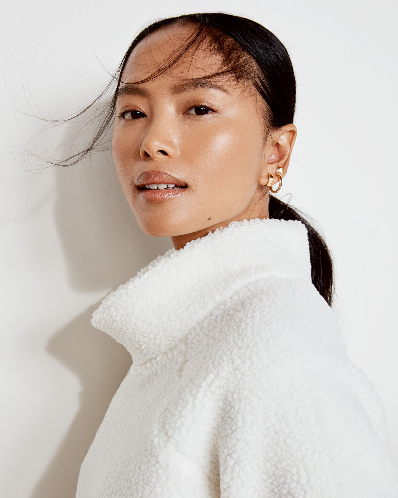 Sherpa Funnel Neck Tunic Haven Well Within