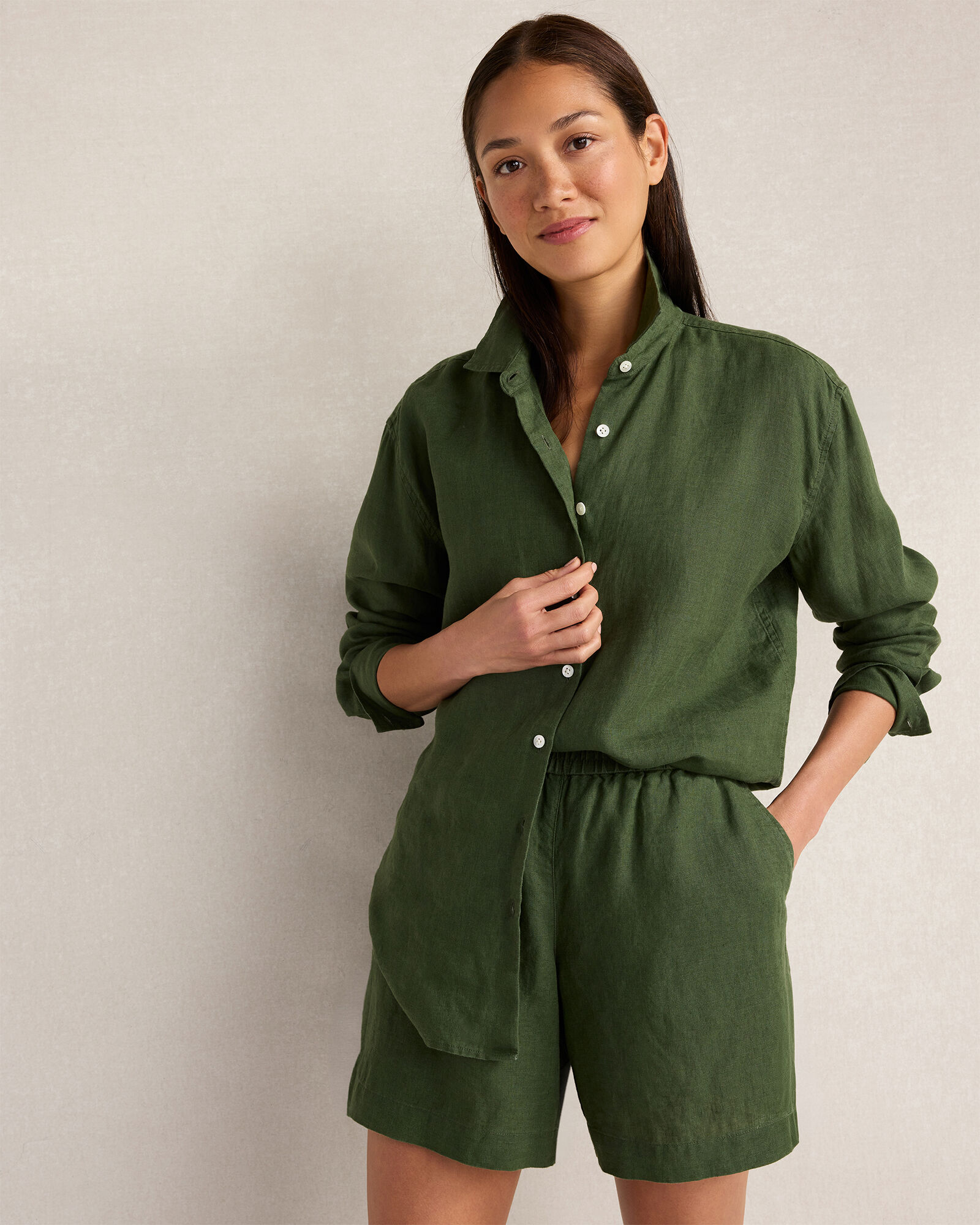 The Daily Shirt in Linen