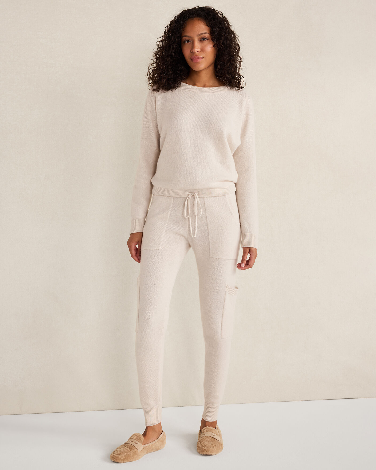 Cashmere Cargo Joggers