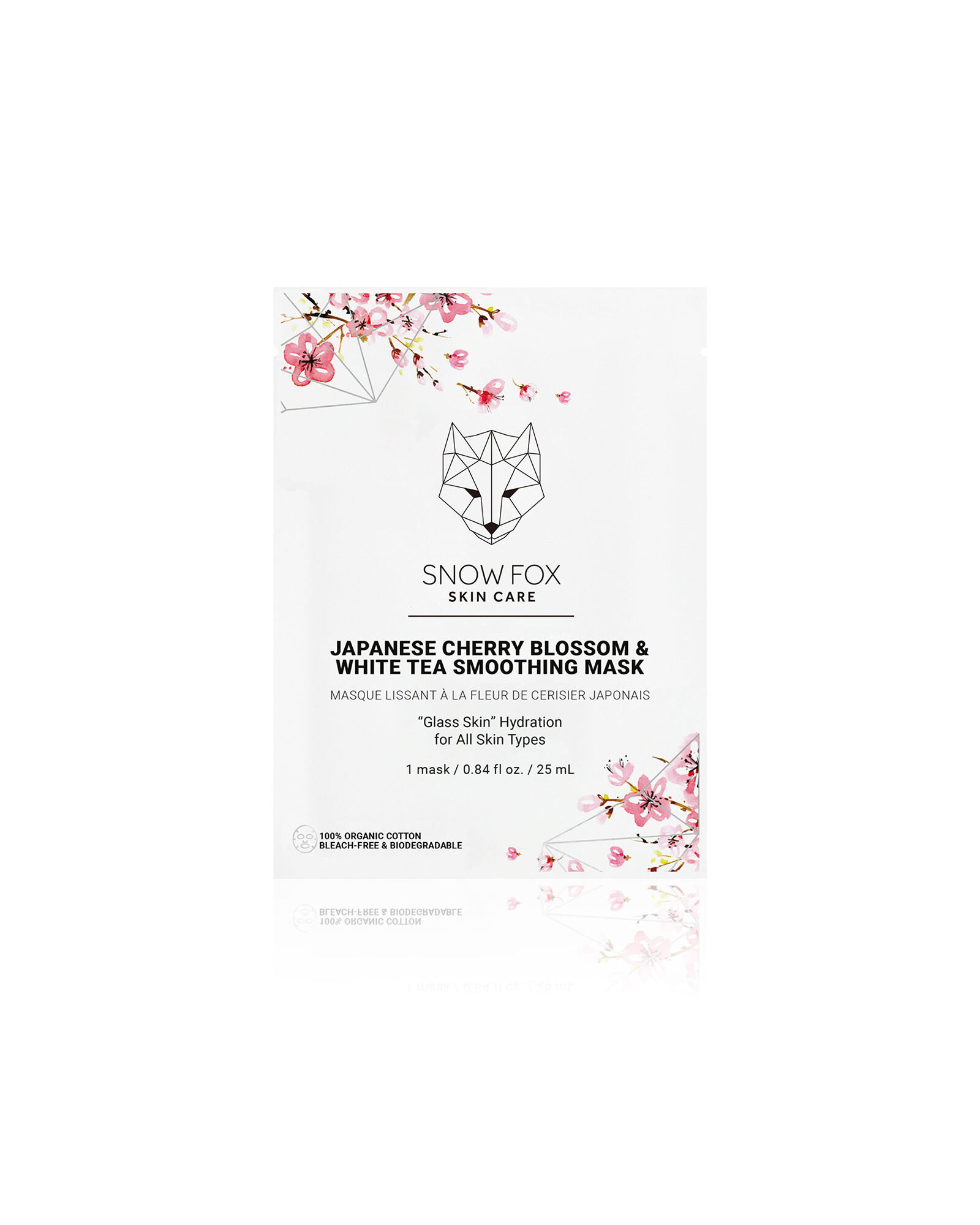 Snow Fox Skincare Japanese Cherry Blossom Smoothing Mask