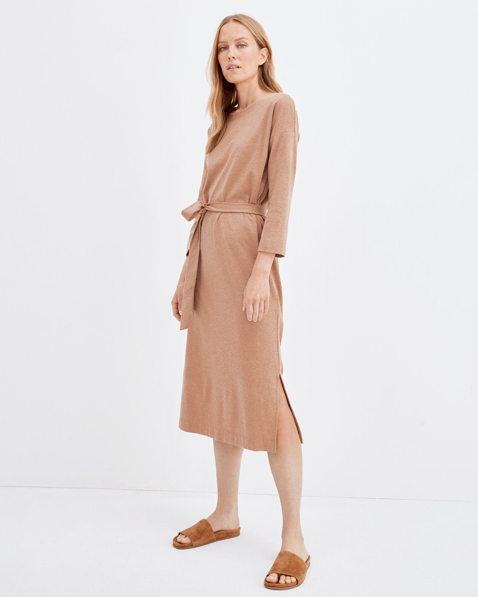 Organic Cotton Interlock Lounge Dress Haven Well Within