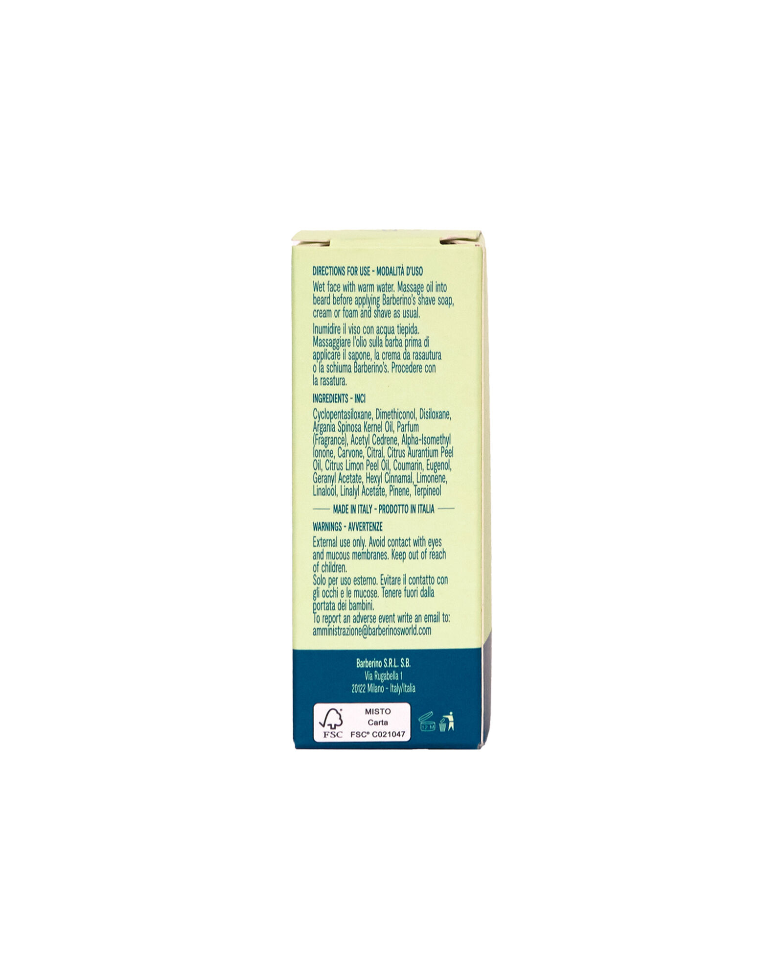 Barberino's Pre Shave Oil