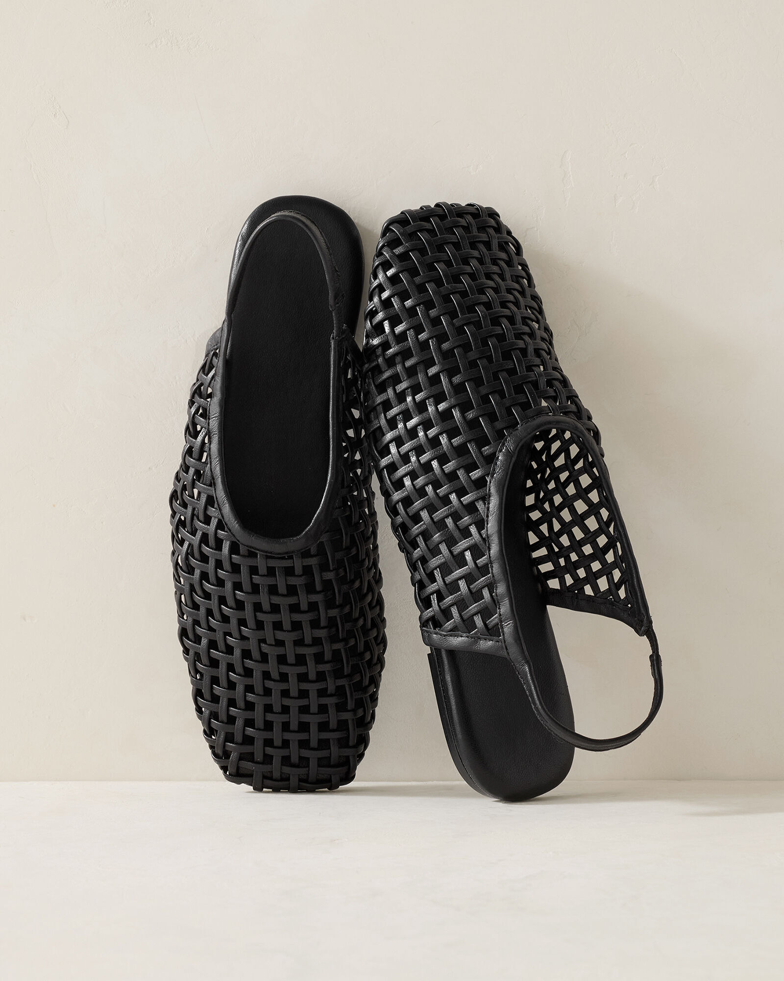 Woven Leather Sandals
