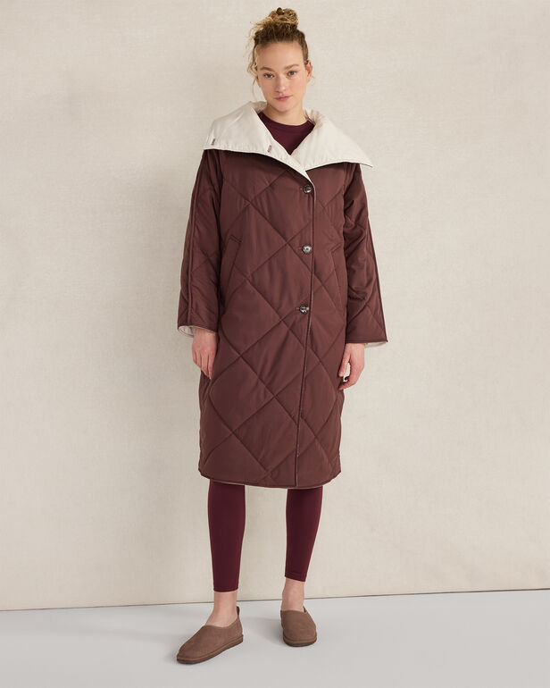 Varley Annalise Reversible Wrap Coat