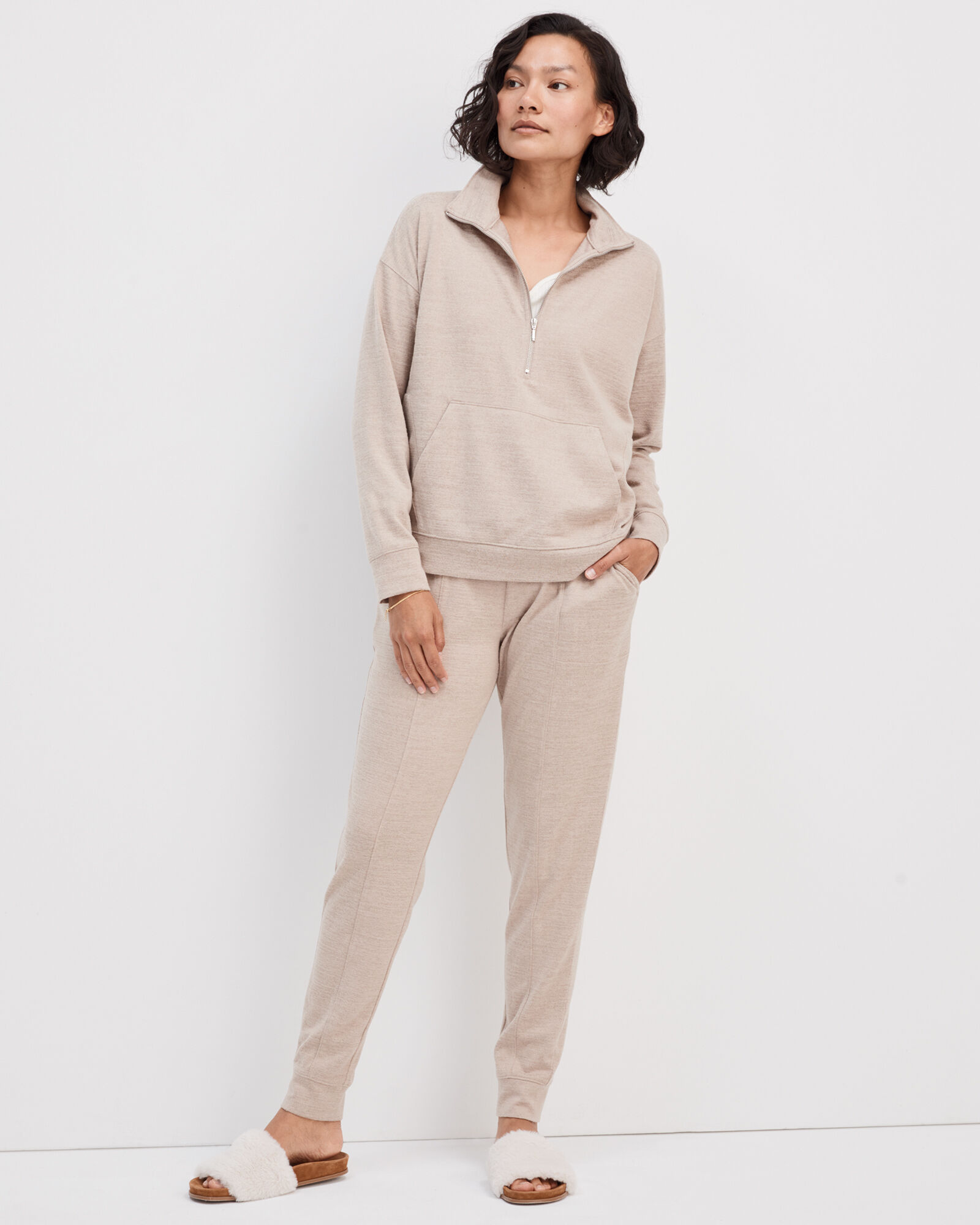 Ladies hot sale knitted joggers