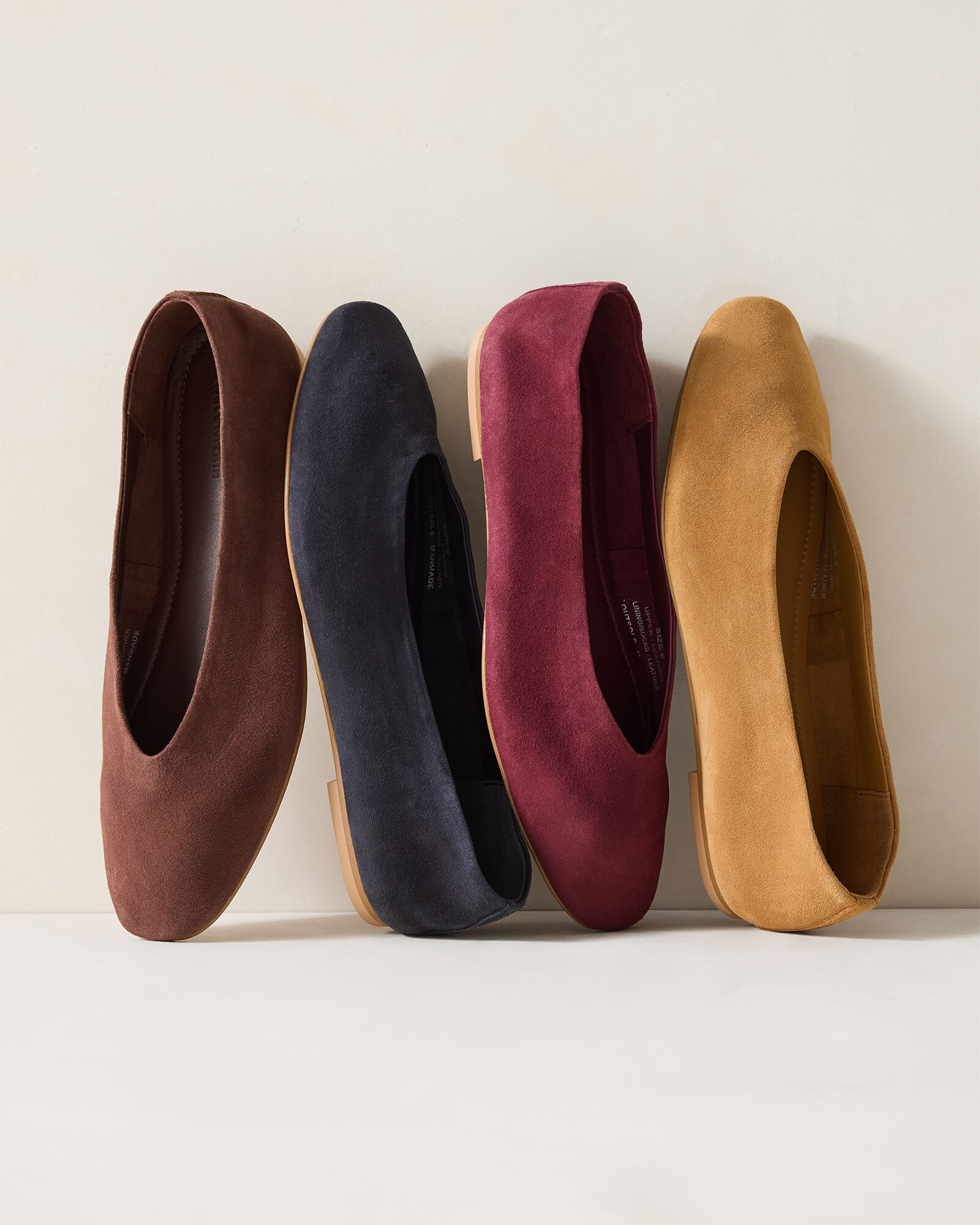 Soft Suede Ballet Flats