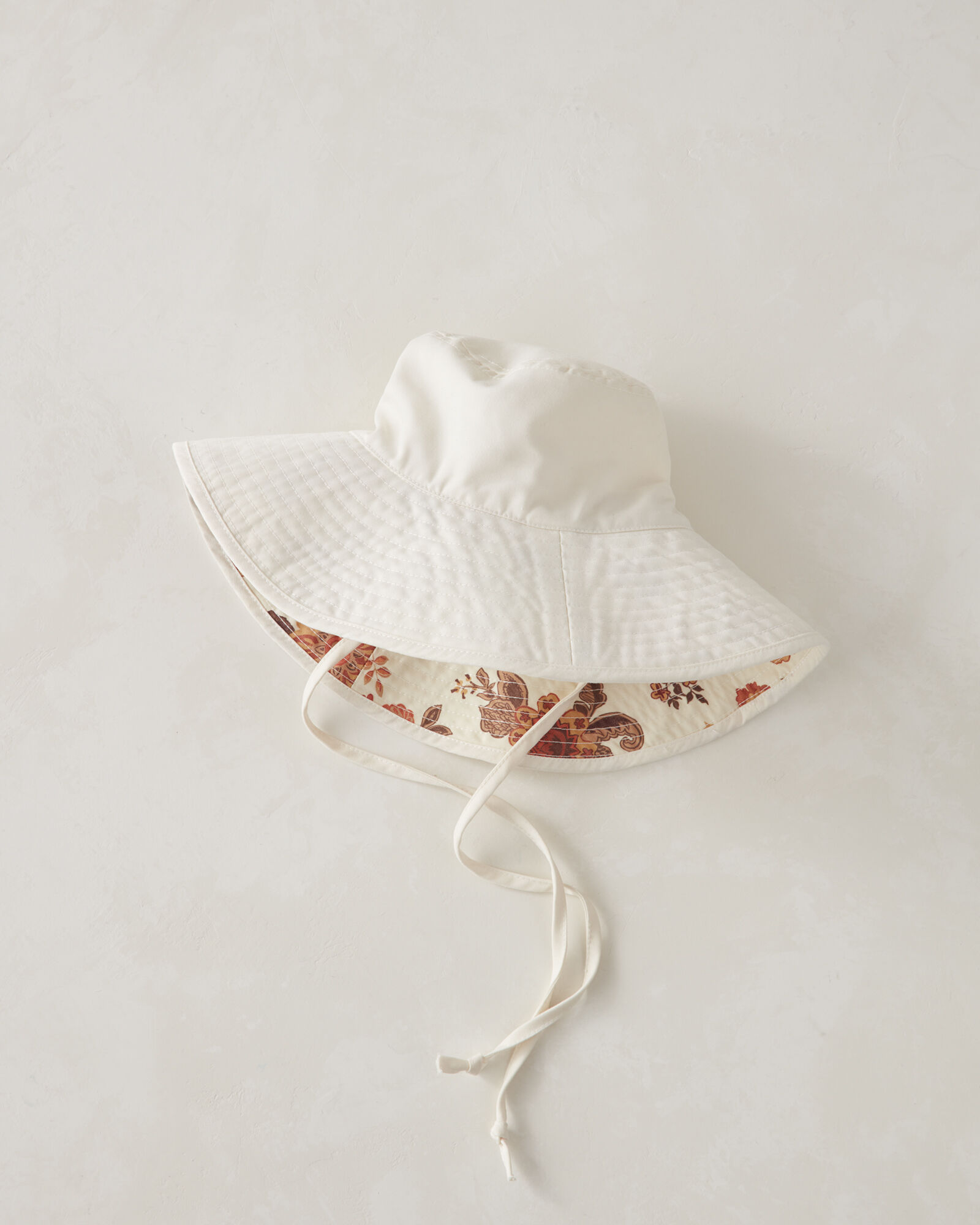 Business &amp; Pleasure Wide Brim Beach Hat White