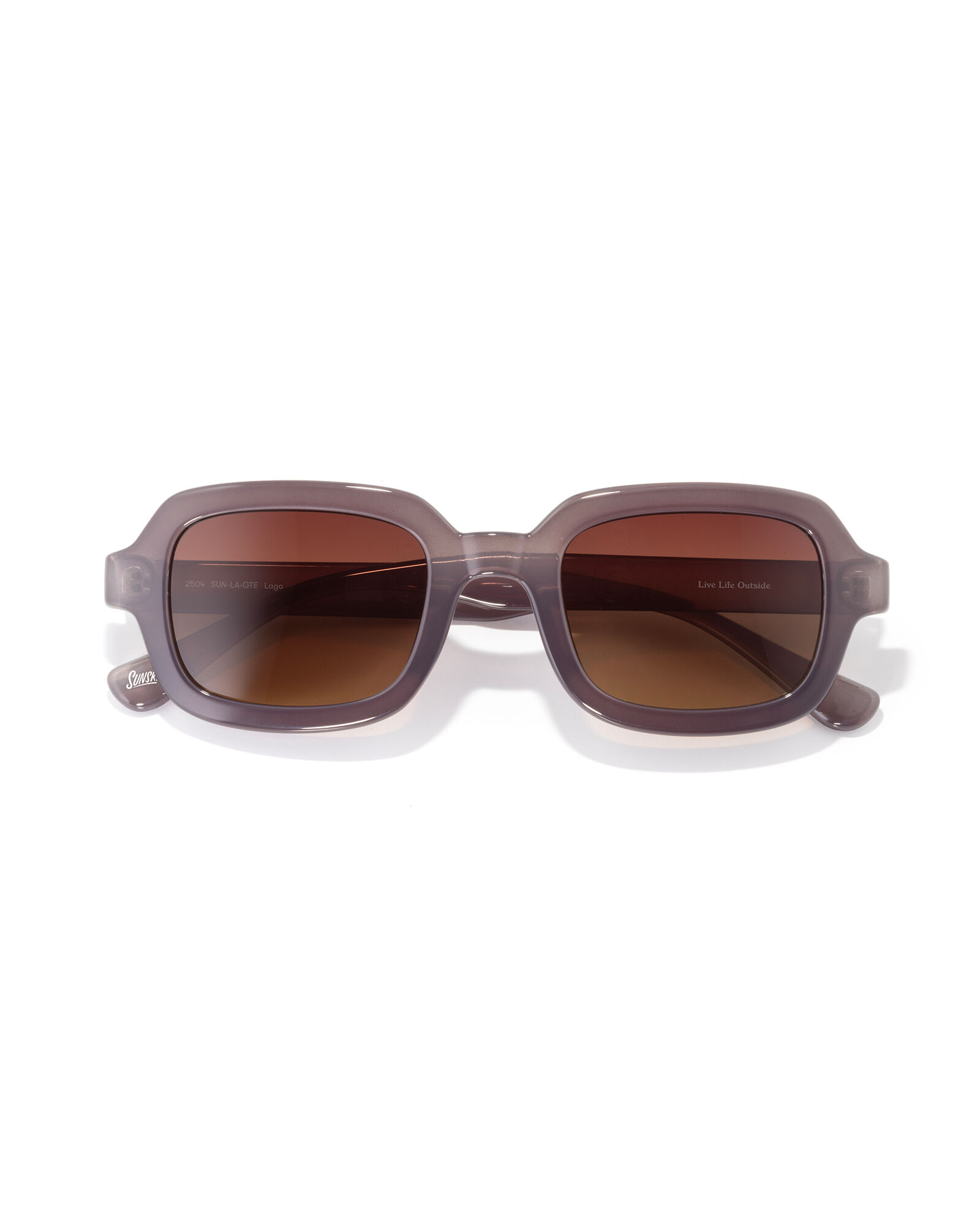 Sunski Lago Sunglasses in Fog Terra Fade
