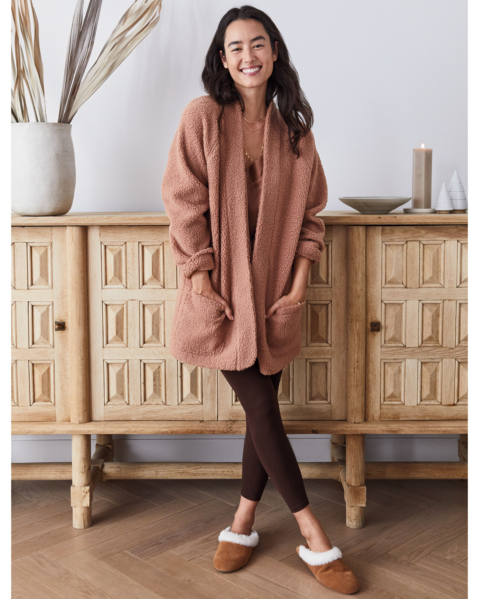 Cardigan sherpa on sale