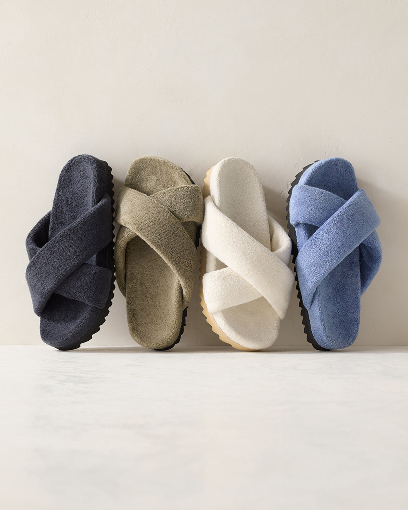 Resti Criss-Cross Terry Slippers