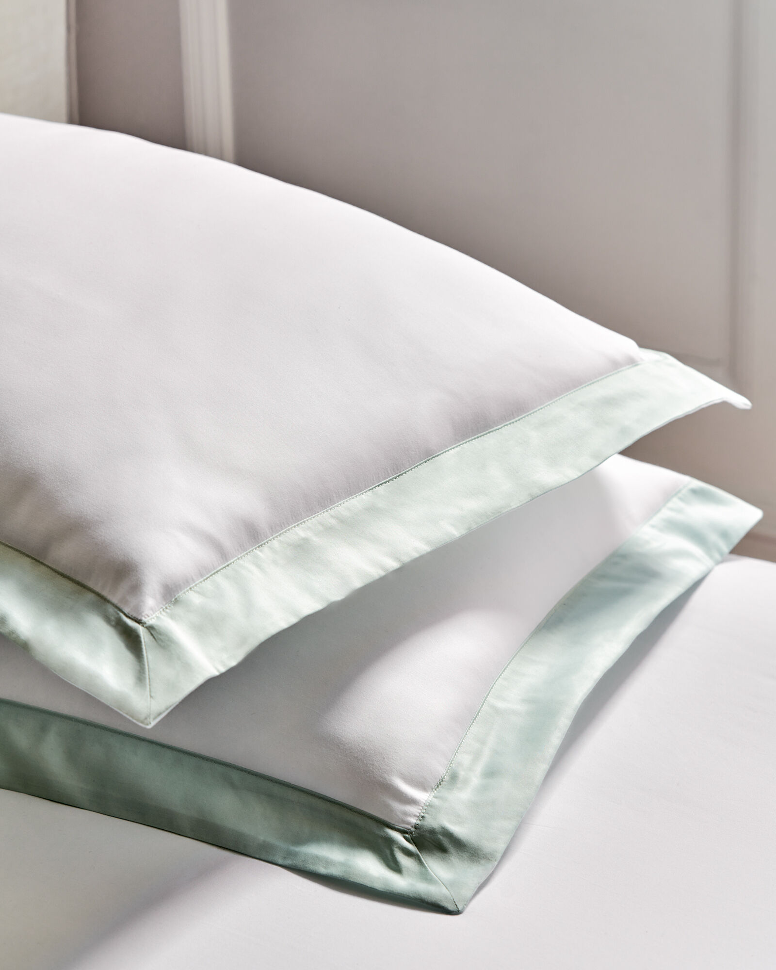 Organic Cotton Sateen Sham Set