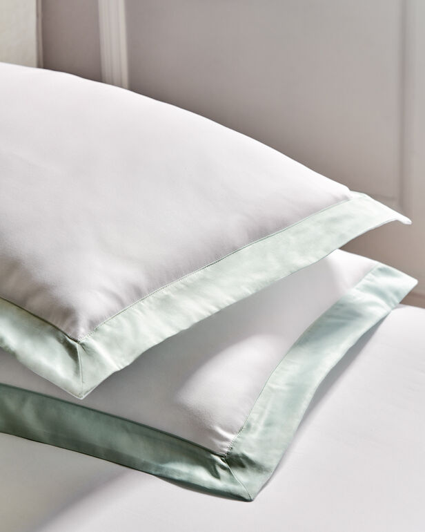 Organic Cotton Sateen Sham Set