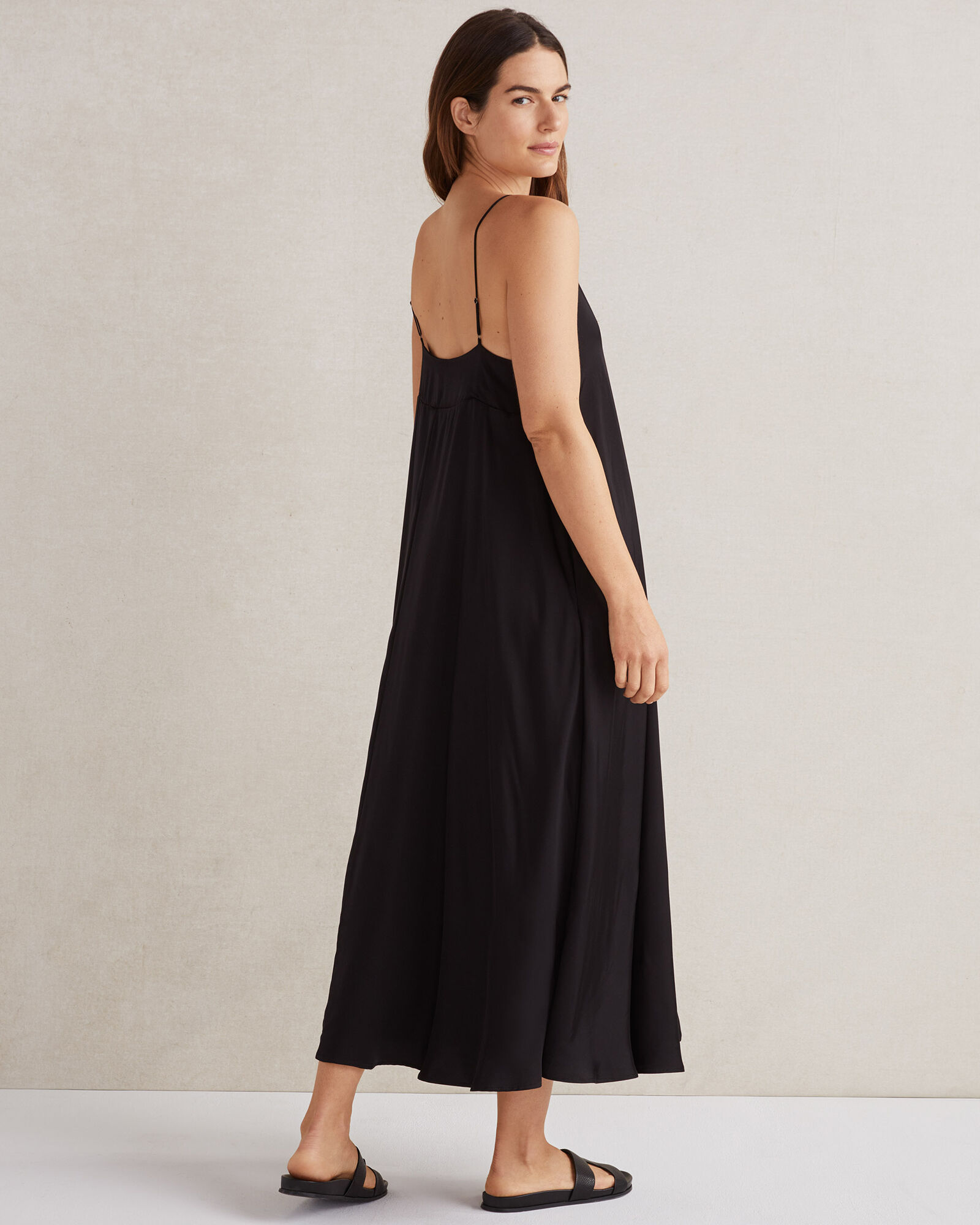 sundrenched silky maxi dress FREE PEOPLE Sundrenched Silky Maxi Dress