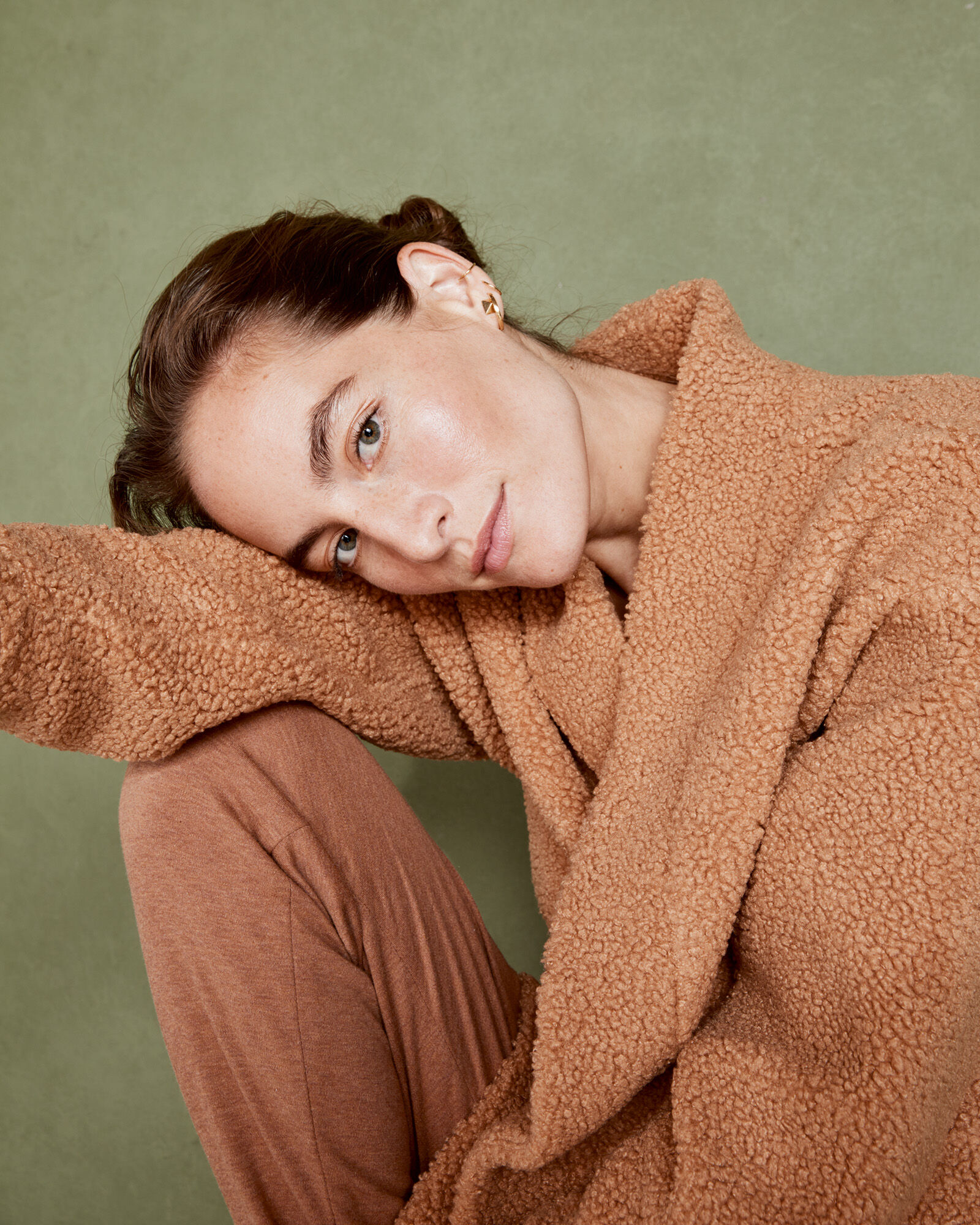 Sherpa Open Front Cardigan