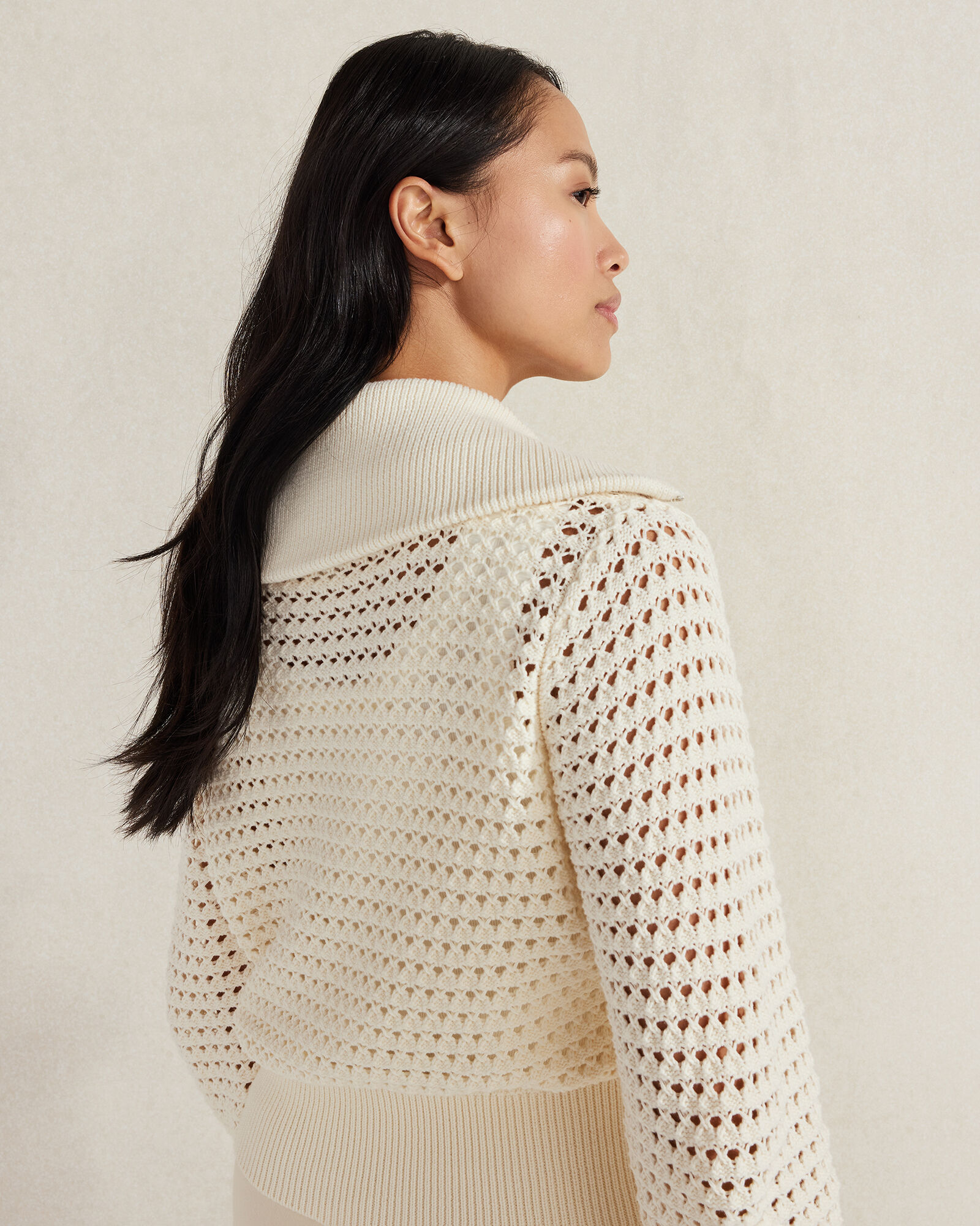 (取寄) バーリー レディース エロイーズ フル ジップ ニット Varley women Eloise Full Zip Knit Egret Eloise Full Zip Knit