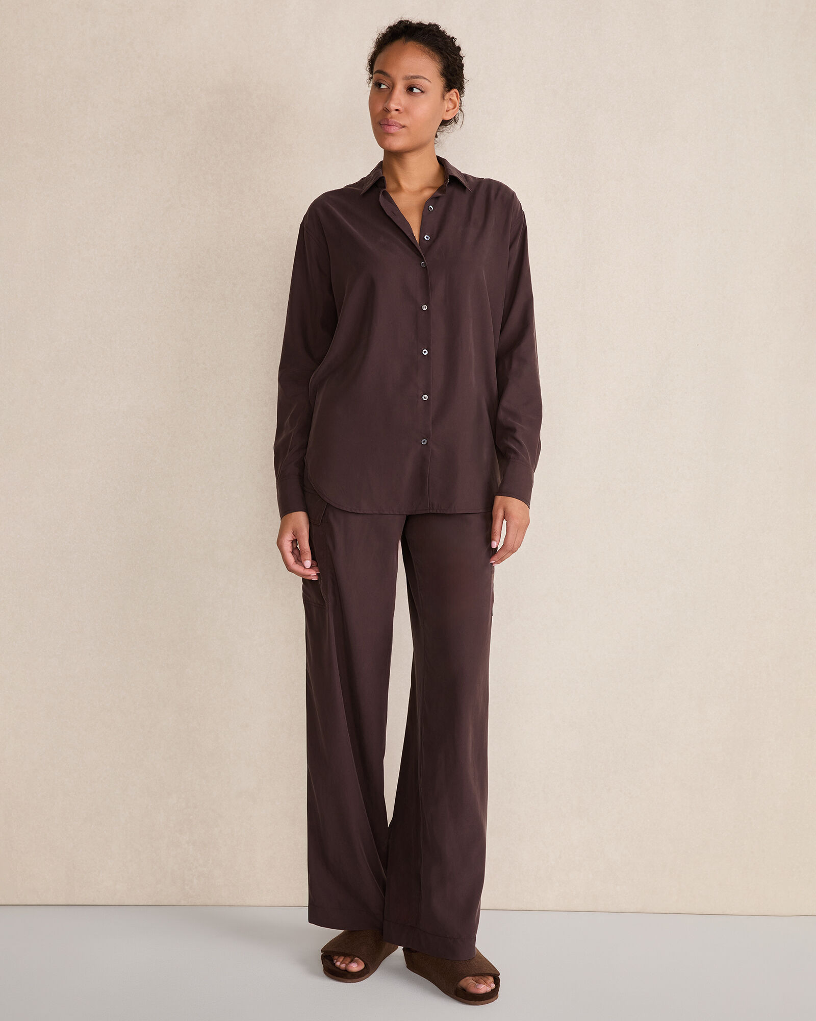 The Daily Shirt in Drapey Modal