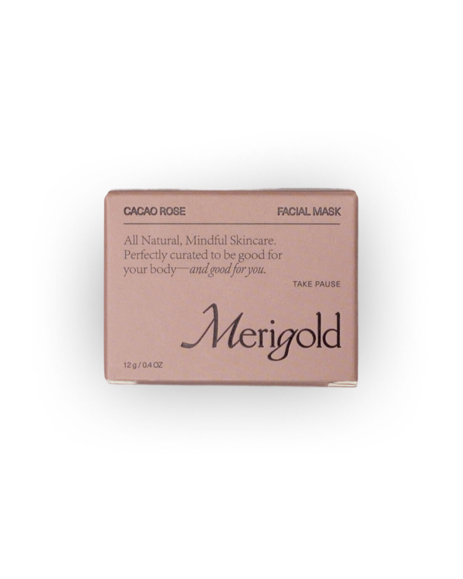 Merigold Cacao Rose Face Mask