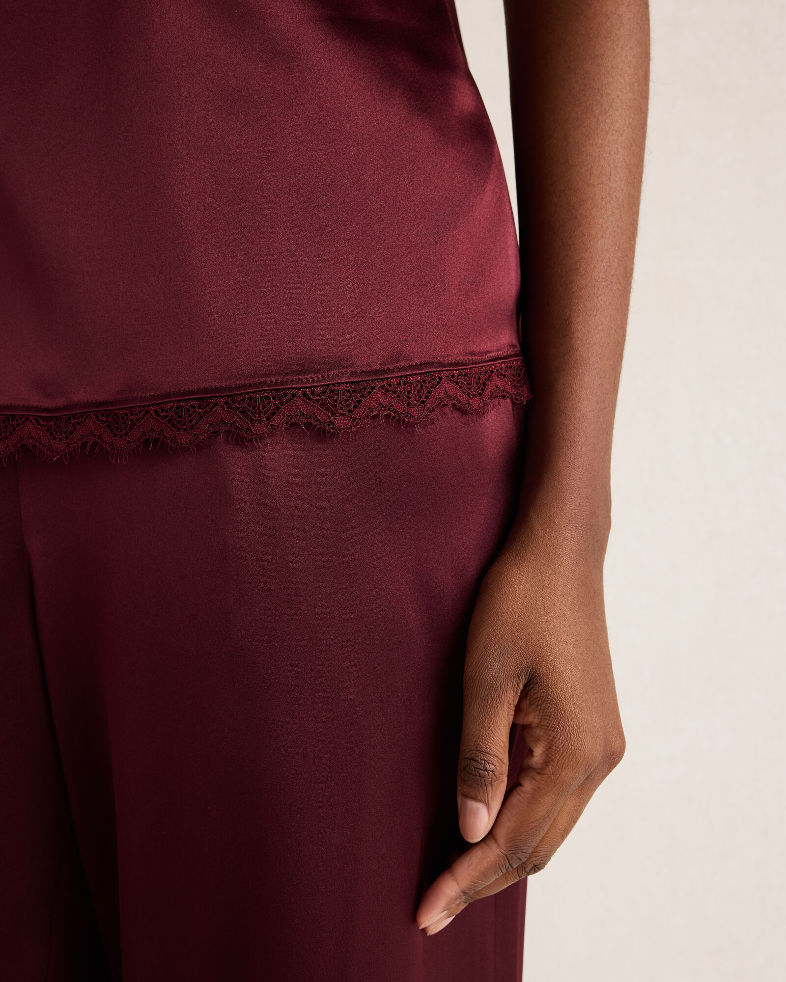 Washable Silk Lace Cami