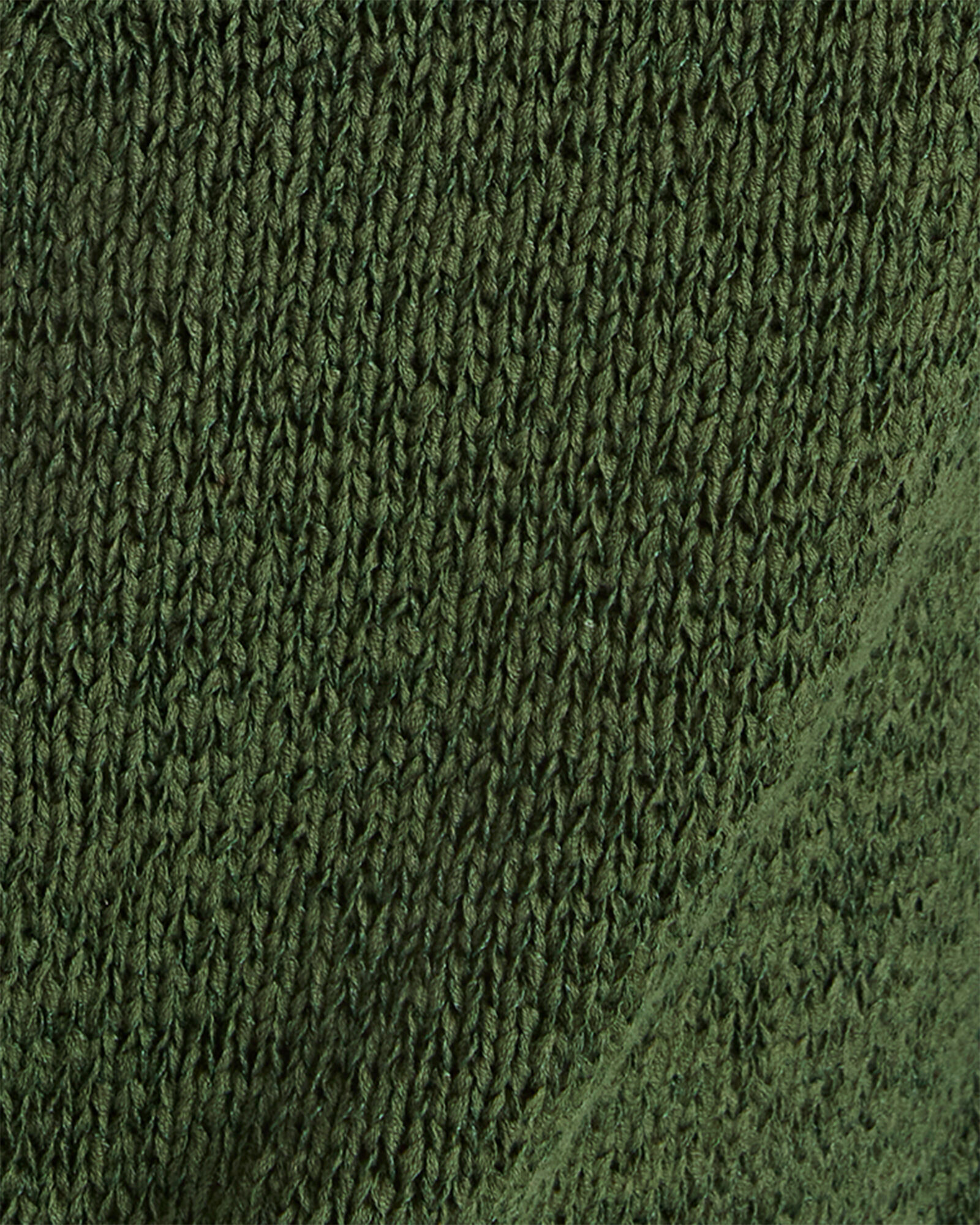 Cotton Blend Tape Yarn V-Neck Sweater