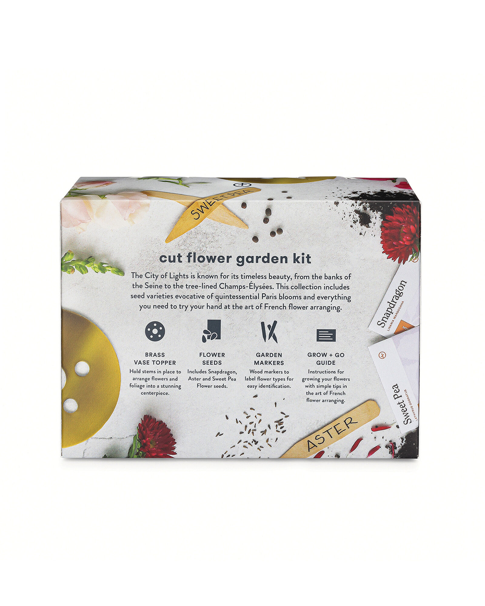 Modern Sprout Parisian Florist Cut Flower Grow Kit