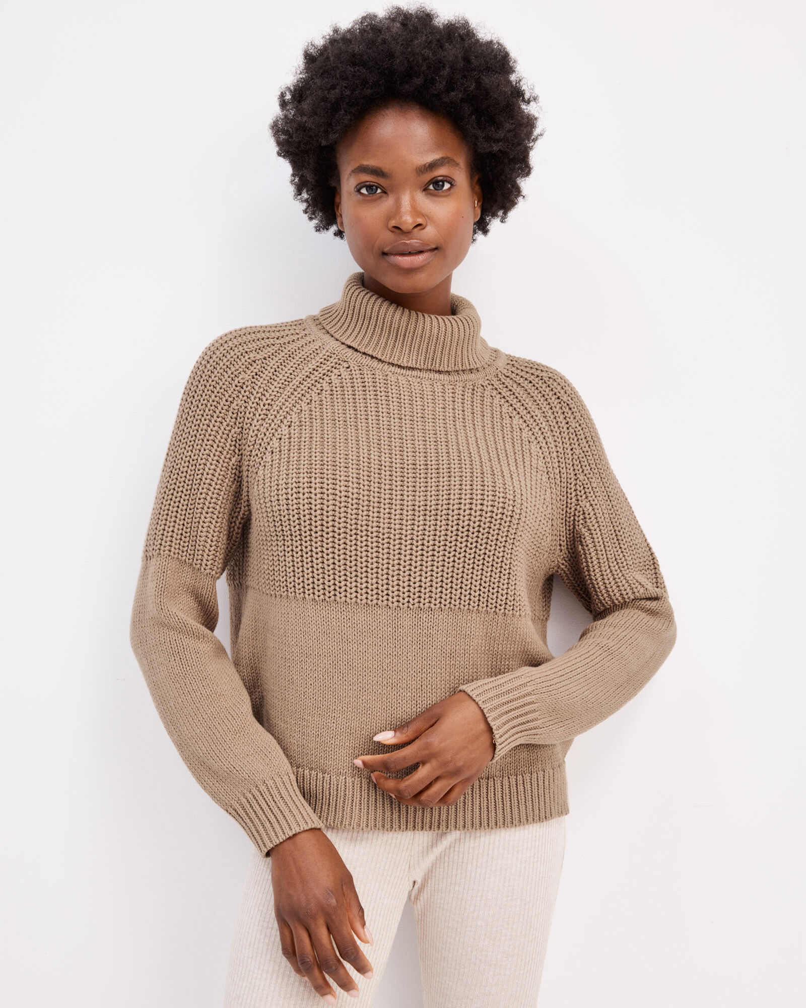 Ae slouchy clearance turtleneck sweater