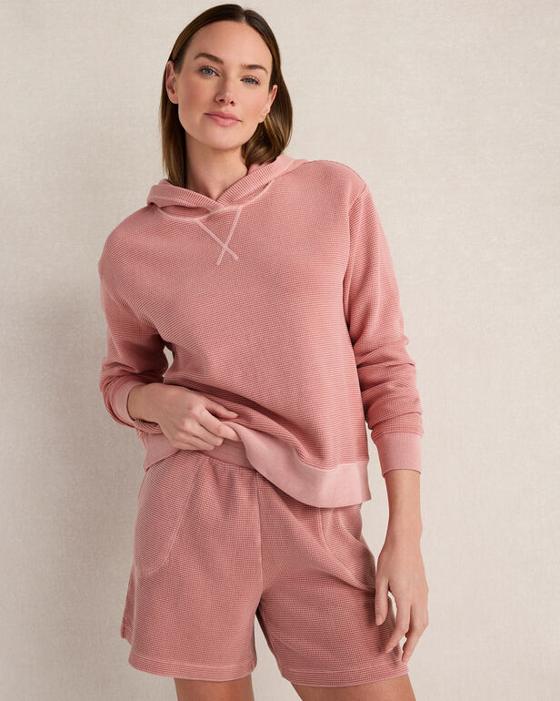 Resti Organic Cotton Waffle Hoodie
