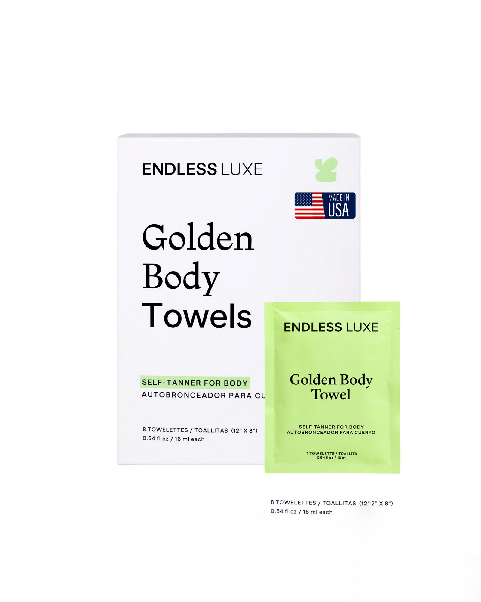 Endless Luxe Golden Body Towels