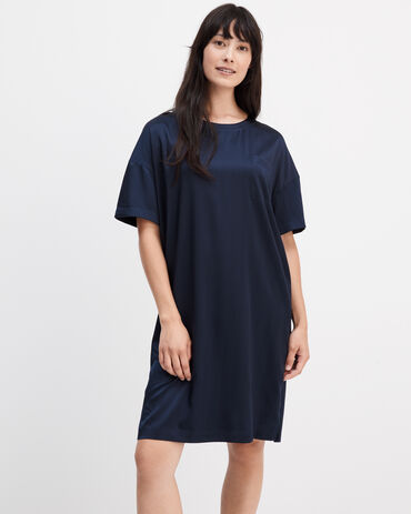 Washable Silk Shirt Dress