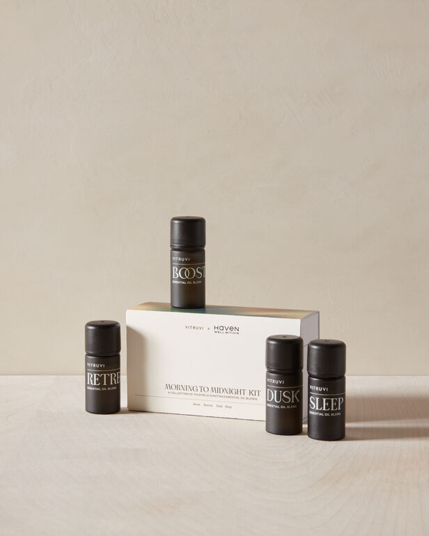 Vitruvi x Haven Well Within Morning to Midnight Kit