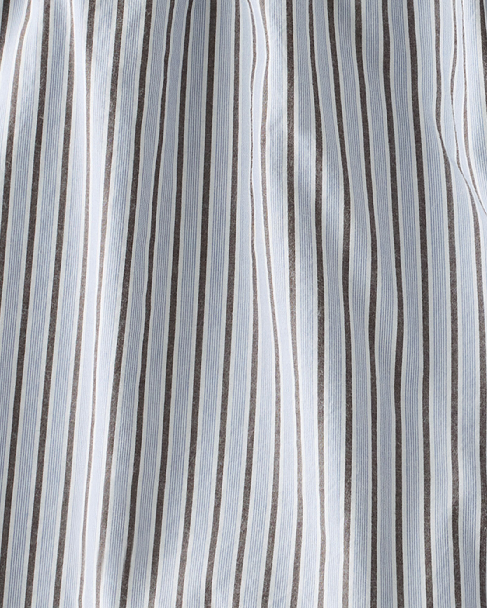 Organic Cotton Poplin Iris Stripe Chemise