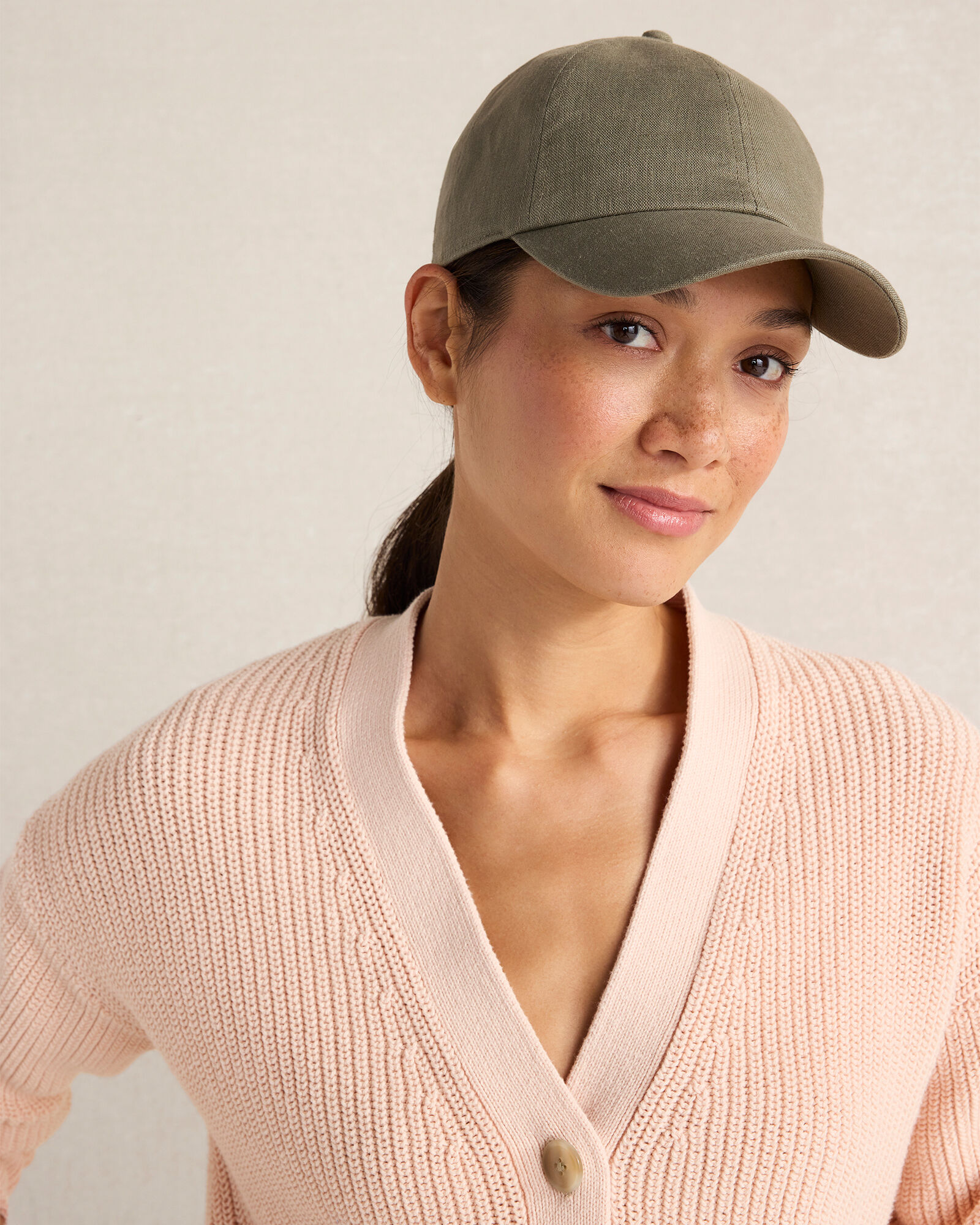 Organic Cotton Shaker Stitch Cardigan