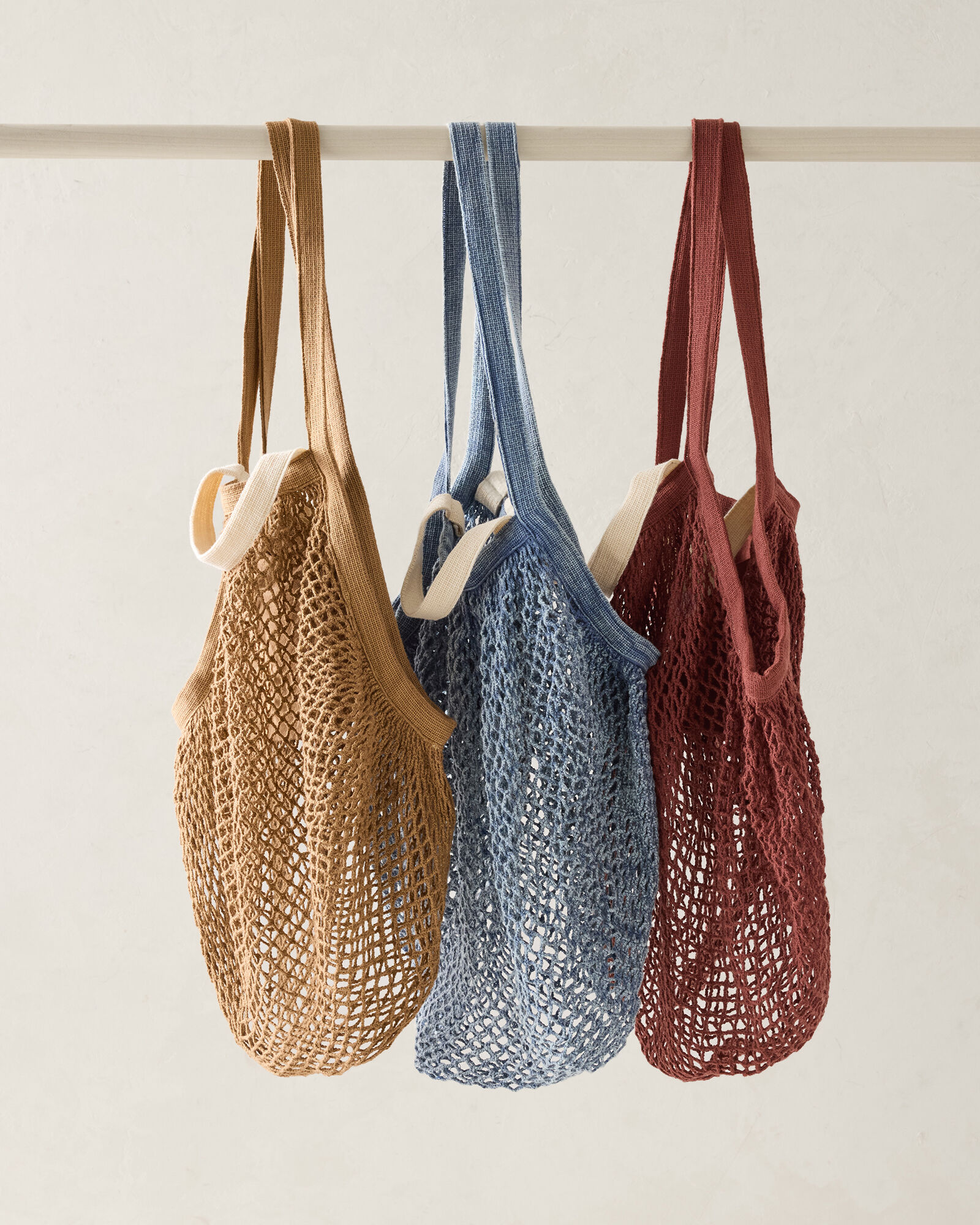 IMMODEST COTTON X Haven Well Within 'Garnet' Jumbo Net Bag